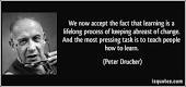 Self Learning - Peter Drucker